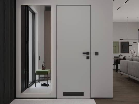 Фото МДФ ґрунтований під фарбування/ МДФ фарбований по RAL/NCS 3