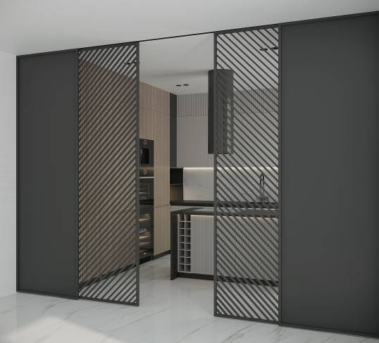 Фото Декоративні шпроси під кутом 2