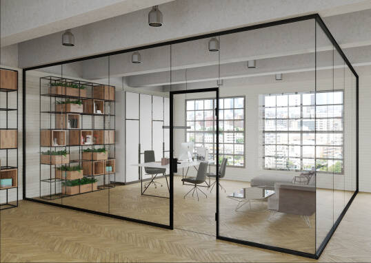 Фото Кутова перегородка 3